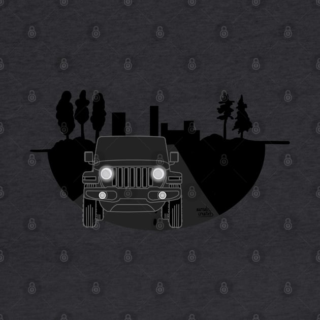 Jeep trip in the dark by Aurealis